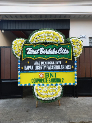 Papan Bunga Duka di Gaharu