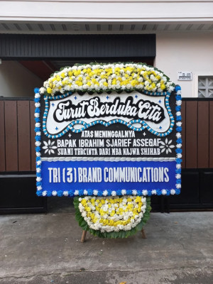 Papan Bunga Duka di Gaharu